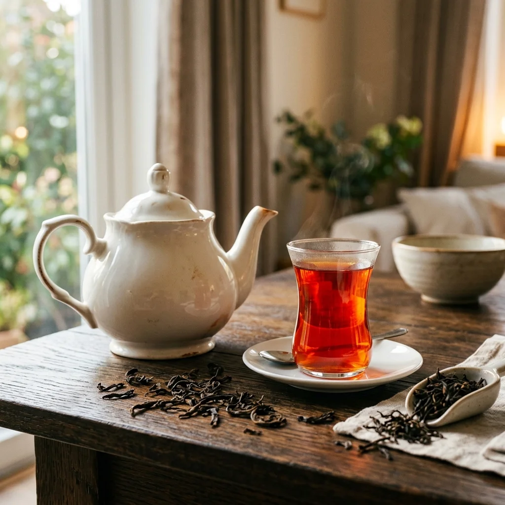 راز چای سیب میعاد؛ اصالت چای سیاه قلم پفکی سیلان